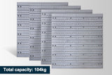 88 Parts Storage Bin Rack Wall-Mounted