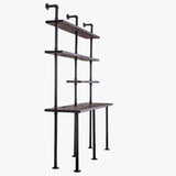 Pipe Desk With Shelf