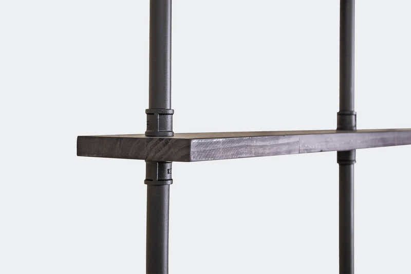 Pipe Desk With Shelf