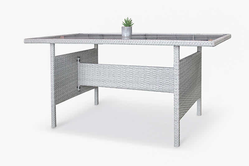 Catania 4-Piece Steel Outdoor Dining Set