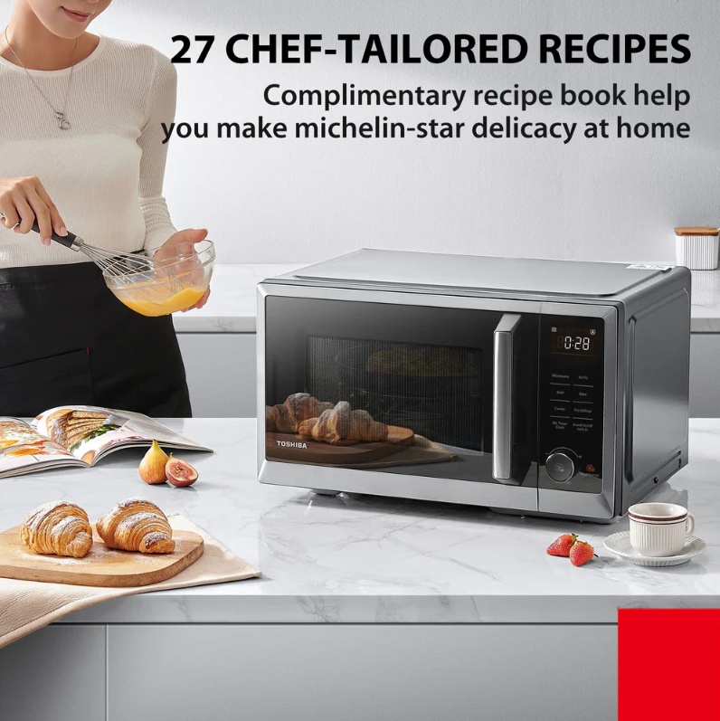 DS Toshiba 26L Microwave Oven with Air Fry Function ML2-EC26SF(BS)