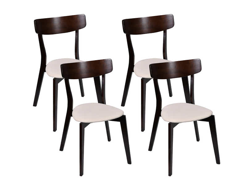 Iora Dining Chair Wenge - Set of 4
