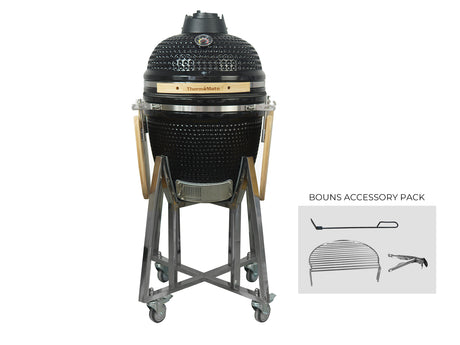 Kamado grill 18inch Black