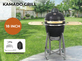Kamado grill 18inch Black