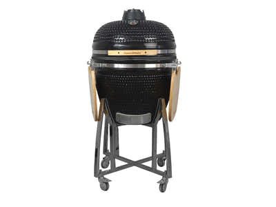 Kamado BBQ Grill Black - 23.5 Inch