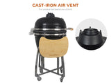 Kamado grill 23.5inch Black
