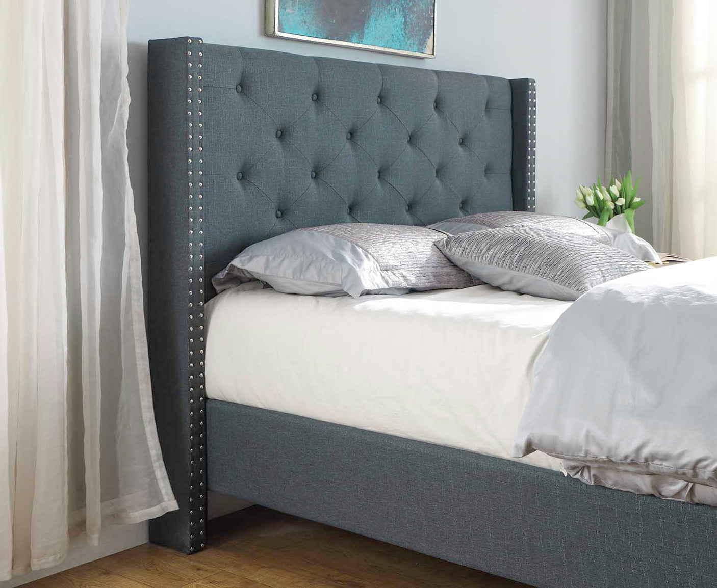 DS Queen bed frame with Bonnell 15cm Queen Mattress