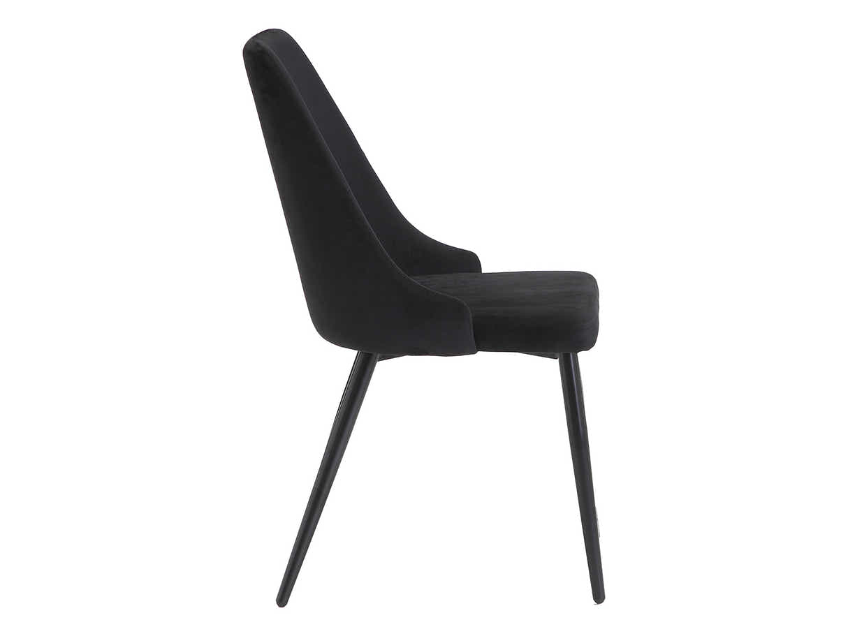 DS Dining Chair HCD  Velvet Black X2