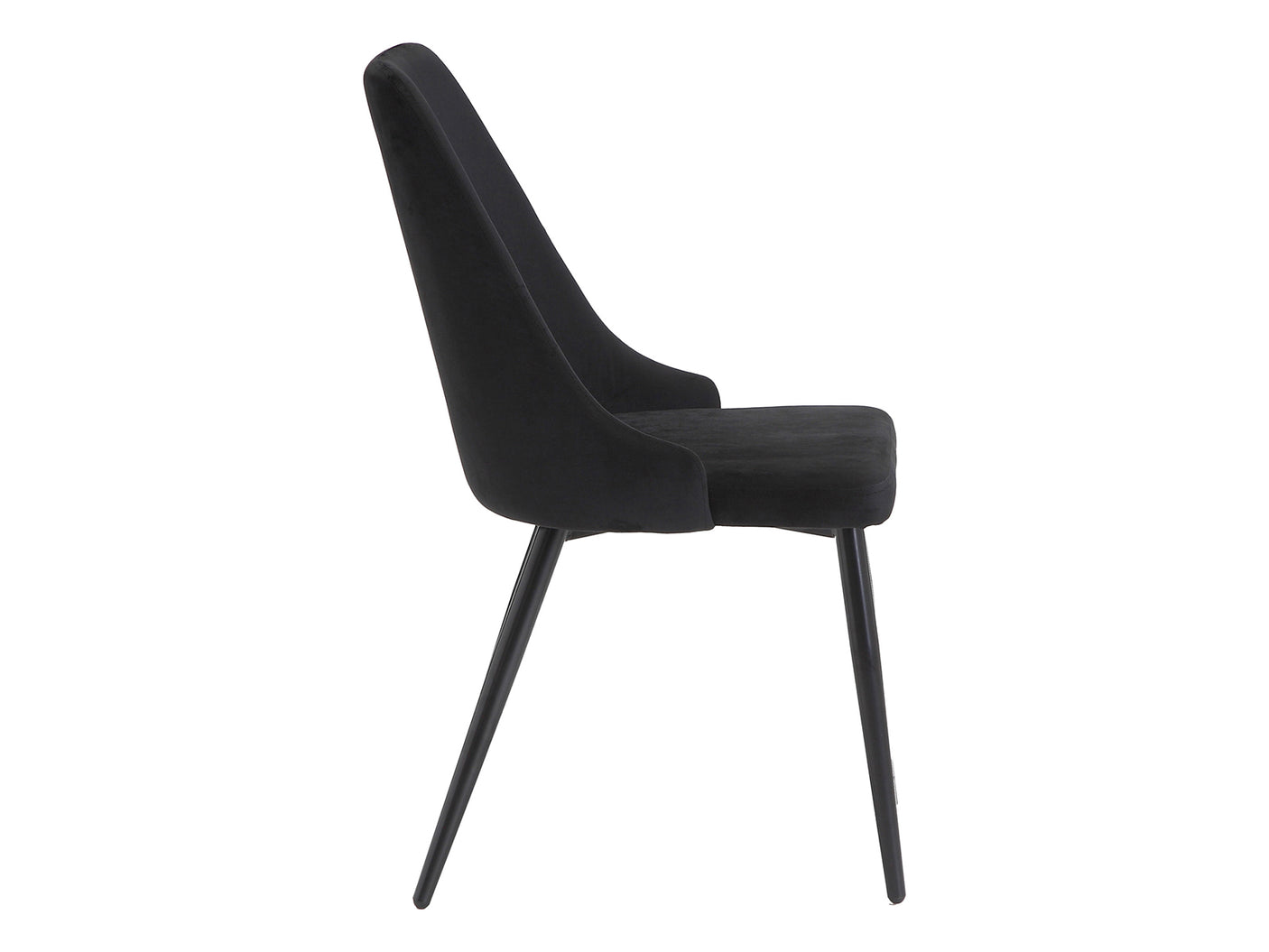 Dining Chair HCD  Velvet Black X2