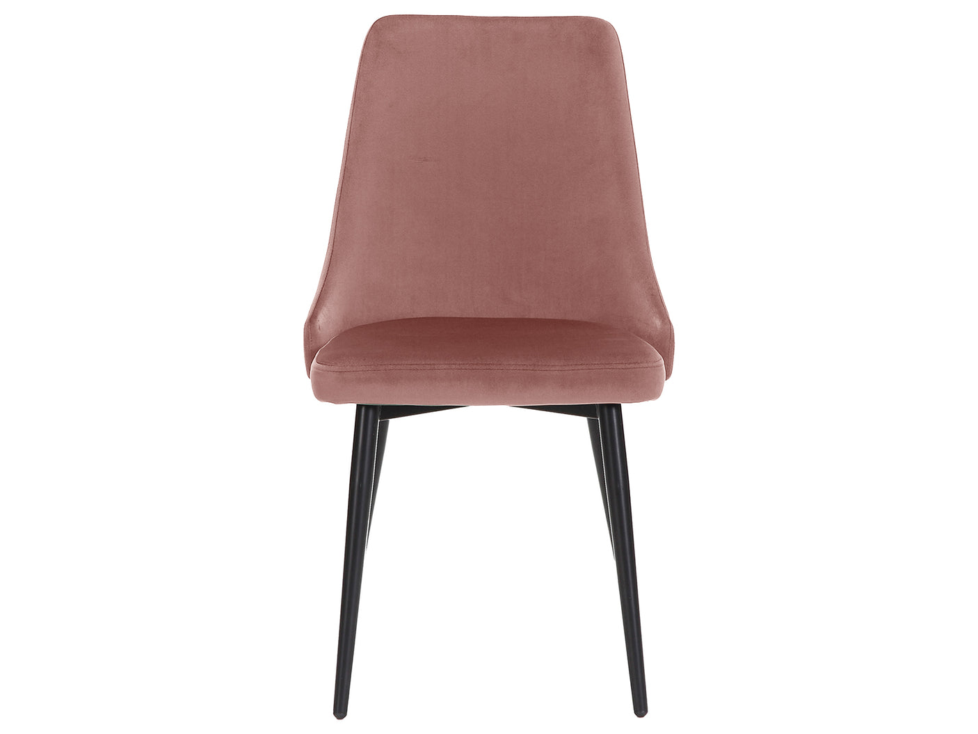 Dining Chair HCD Velvet Deep Blush X2