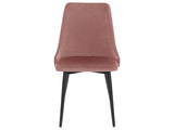 Dining Chair HCD Velvet Deep Blush X2