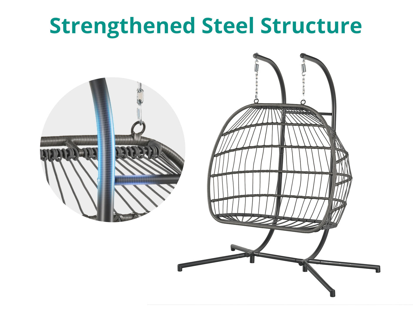 Pigato Egg Chair Double