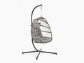 DS Pigato Single Swing Egg Chair - Grey