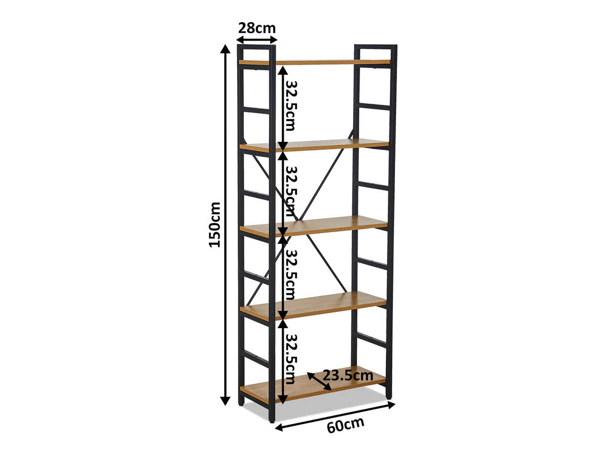 DS Commodity Metal Shelf 5 Levels