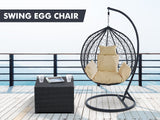 Outdoor Egg Chair - Black