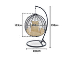 Outdoor Egg Chair black