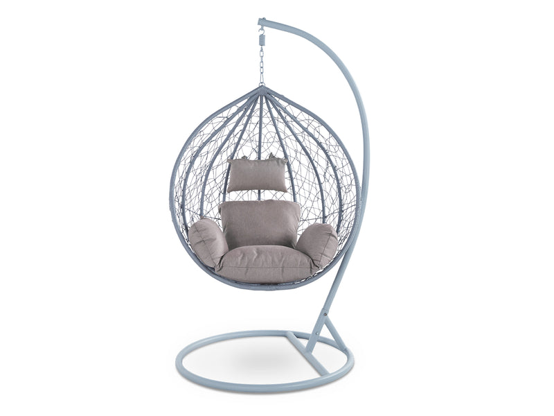Outdoor Egg Chair grey
