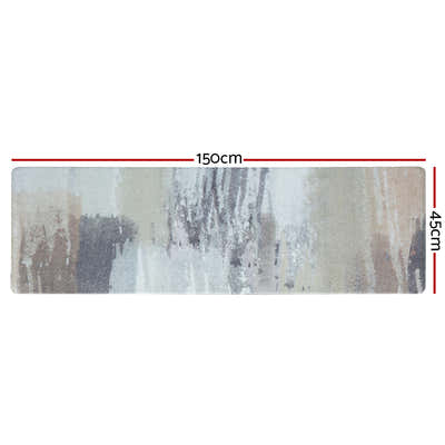 DS NA Artiss Kitchen Mat 45x150cm PVC Floor Rug Carpet Non-slip Lydia