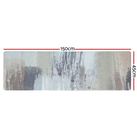 DS NA Artiss Kitchen Mat 45x150cm PVC Floor Rug Carpet Non-slip Lydia