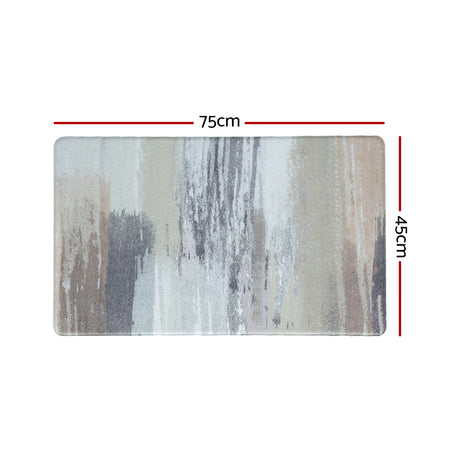 DS NA Artiss Kitchen Mat 45x75cm PVC Floor Rug Carpet Non-slip Lydia