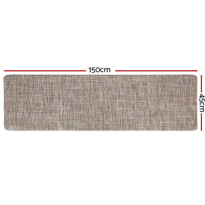 DS NA Artiss Kitchen Mat 45x150cm Textilene Floor Rug Carpet Non-slip