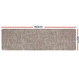 DS NA Artiss Kitchen Mat 45x150cm Textilene Floor Rug Carpet Non-slip