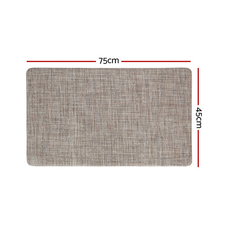 DS NA Artiss Kitchen Mat 45x75cm Textilene Floor Rug Carpet Non-slip