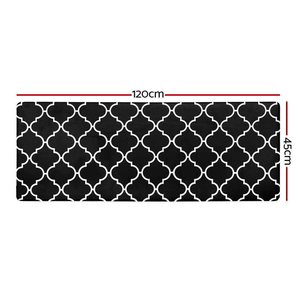 DS NA Artiss Kitchen Mat 45x120cm PVC Floor Rug Carpet Non-slip Gina