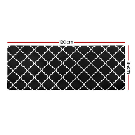 DS NA Artiss Kitchen Mat 45x120cm PVC Floor Rug Carpet Non-slip Gina