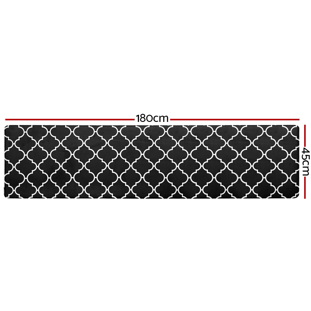 DS NA Artiss Kitchen Mat 45x180cm PVC Floor Rug Carpet Non-slip Gina