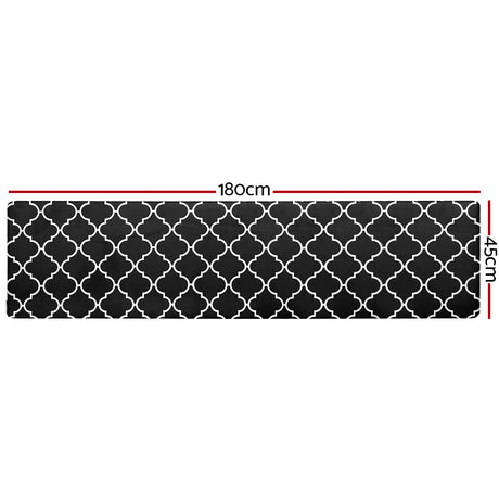 DS NA Artiss Kitchen Mat 45x180cm PVC Floor Rug Carpet Non-slip Gina