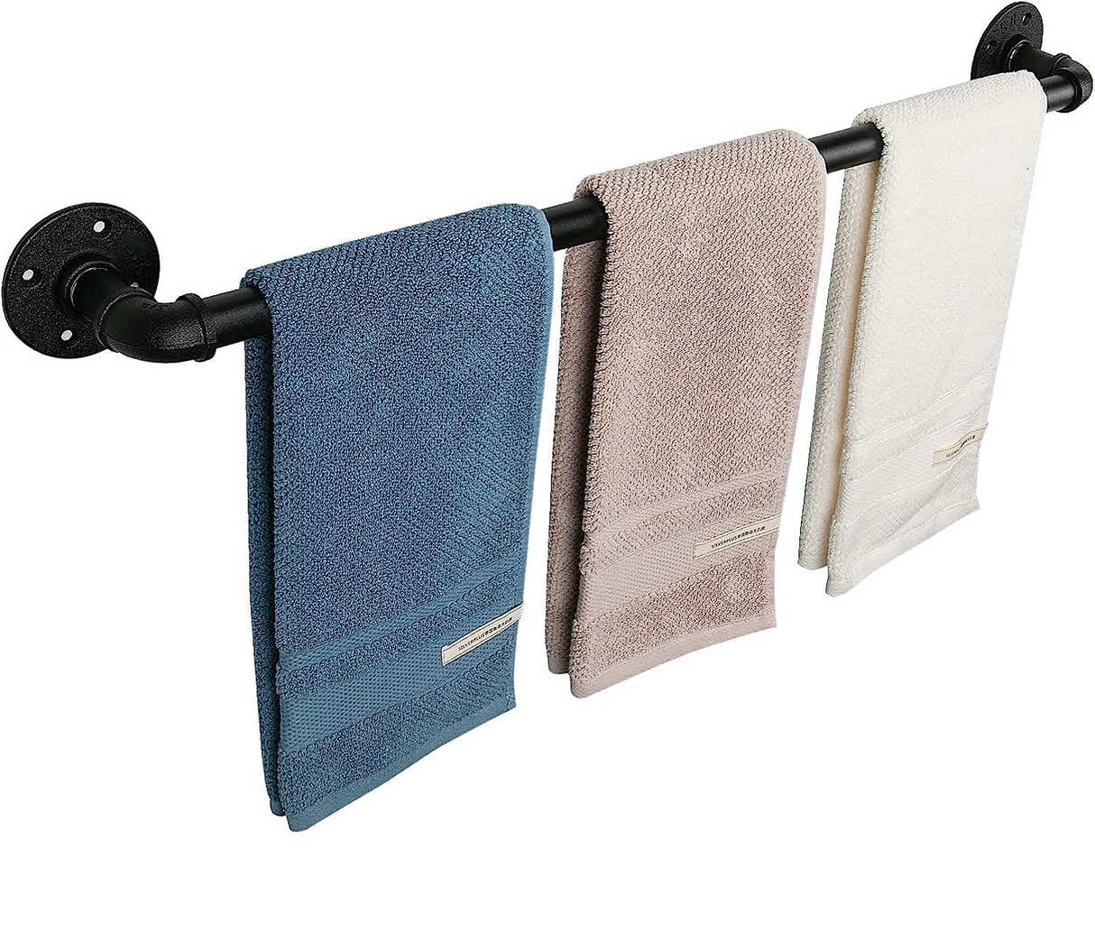 DS BS Industrial Pipe Towel Rack Towel Bar-100CM