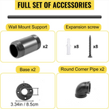 DS BS Industrial Pipe Stair Handrail-120CM