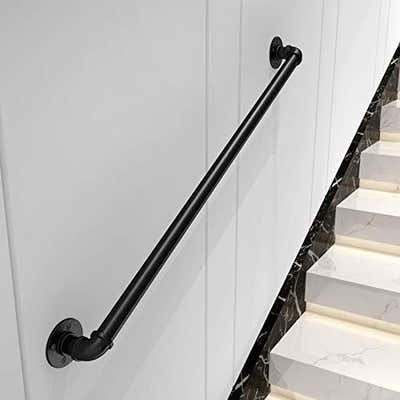DS BS Industrial Pipe Stair Handrail-120CM