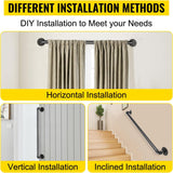 DS BS Industrial Pipe Stair Handrail-120CM
