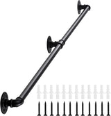 DS BS Industrial Pipe Stair Handrail-230CM