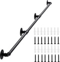 DS BS Industrial Pipe Stair Handrail-340CM