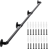 DS BS Industrial Pipe Stair Handrail-340CM