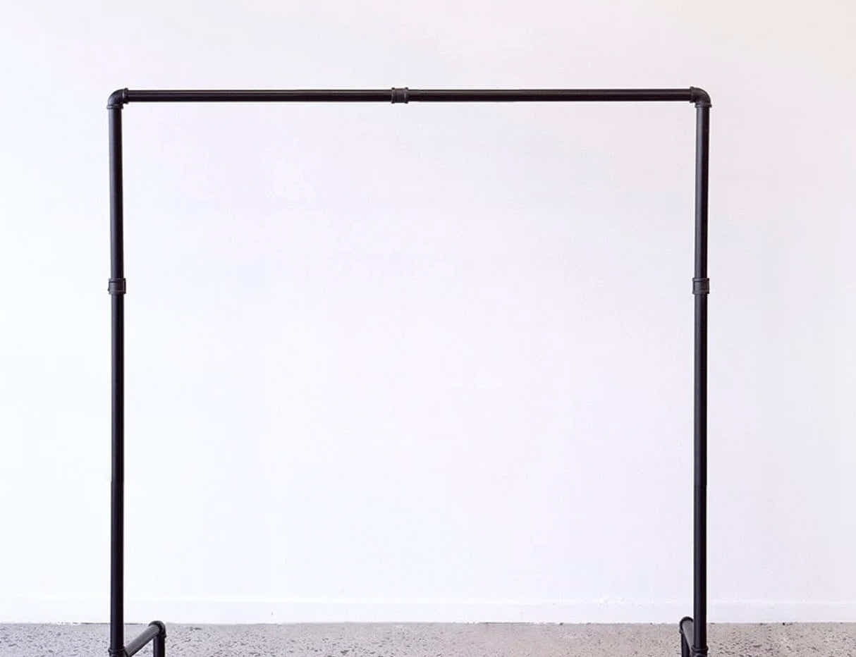 DS BS Industrial Pipe Clothing Rack 166(L)X148CM(H)