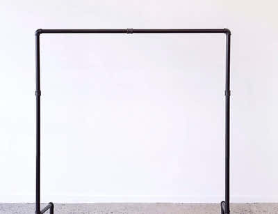 DS BS Industrial Pipe Clothing Rack 166(L)X148CM(H)