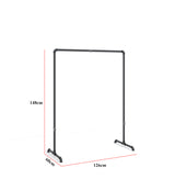 DS BS Industrial Pipe Clothing Rack 126(L)X148CM(H)