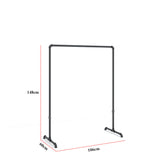 DS BS Industrial Pipe Clothing Rack 106(L)X148CM(H)