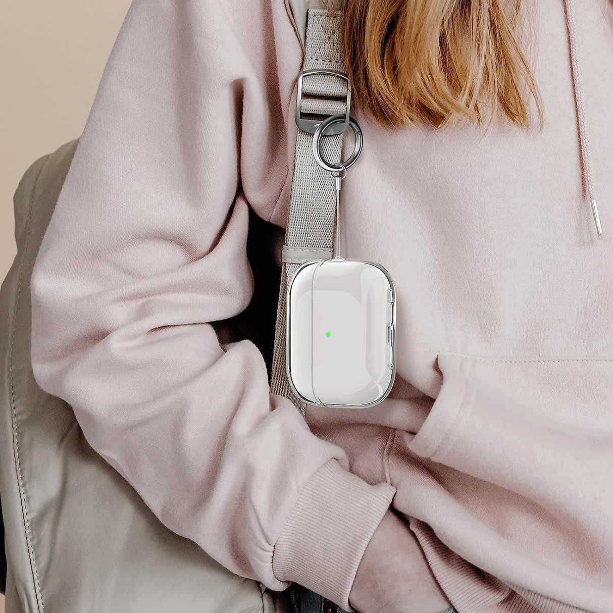 DS BS Compatible Airpods Pro2 Case-Clear