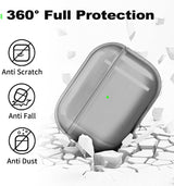 DS BS Compatible Airpods Pro2 Case-Clear Black