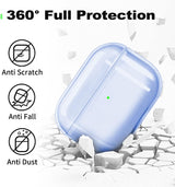 DS BS Compatible Airpods Pro2 Case-Clear Blue