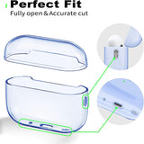 DS BS Compatible Airpods Pro2 Case-Clear Blue