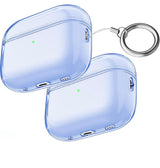 DS BS Compatible Airpods Pro2 Case-Clear Blue