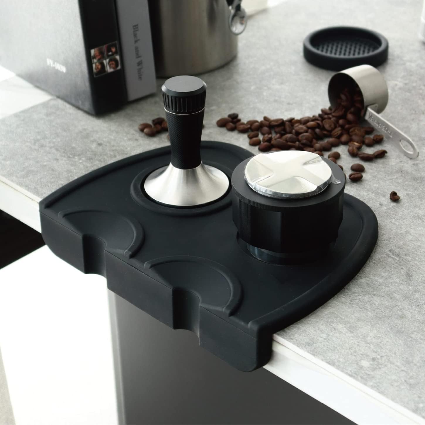 DS BS Espresso Knock Box and Coffee Tamper