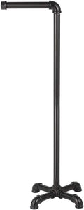 DS BS Industrial Pipe Free Stand Toilet Paper Holder Stand