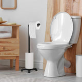 DS BS Industrial Pipe Free Stand Toilet Paper Holder Stand